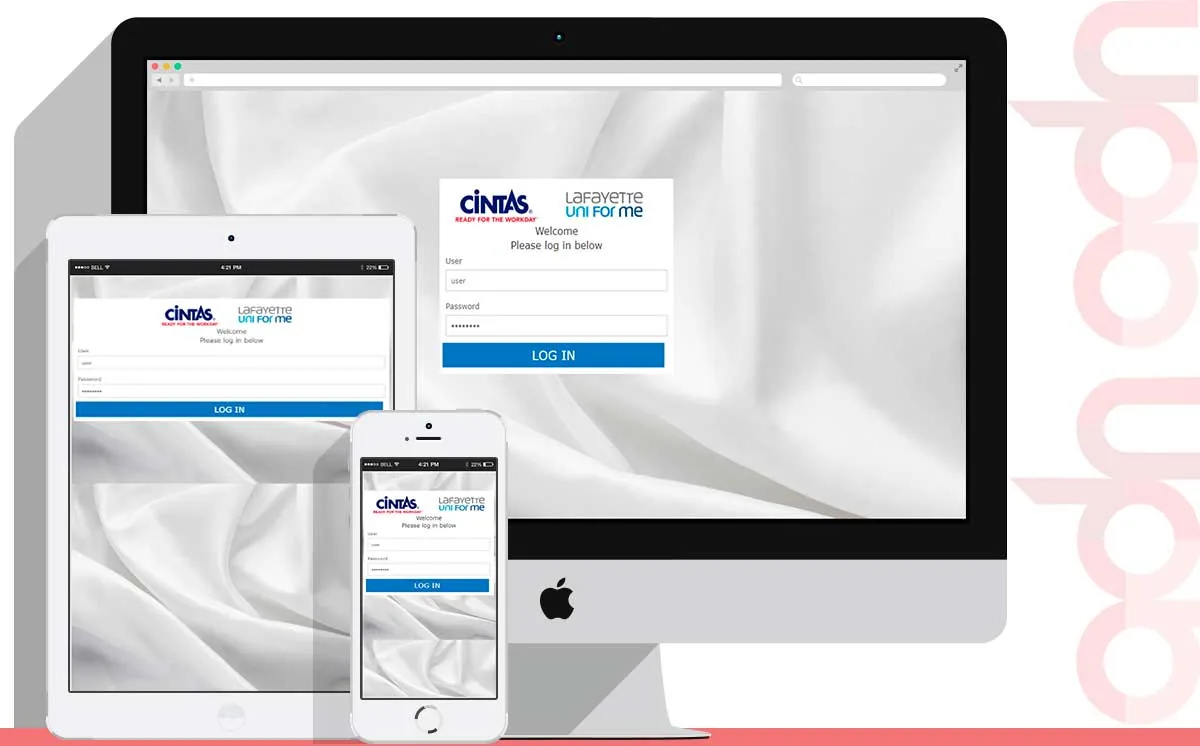 Sitio web Cintas Uniforme desarrollado por ADN Digital