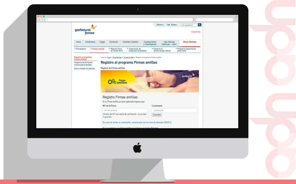 Sitio web Firmas Amigas desarrollado por ADN Digital