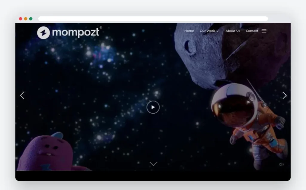 Sitio web de Mompozt — ADN Digital